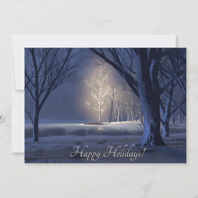 Christmas Ethereal Christmas Card (Front)