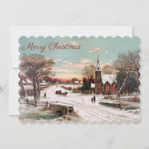 Christmas Eve 2-Sided Holiday Photocard Card