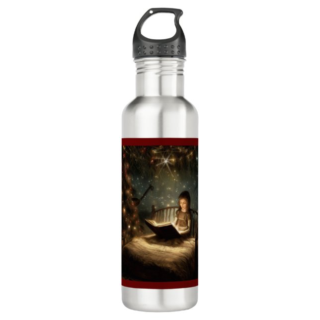 Christmas Eve 5 710 Ml Water Bottle (Front)