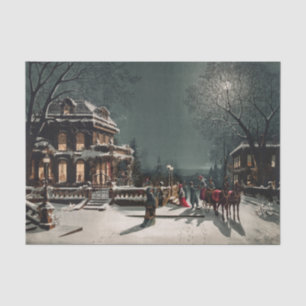 Christmas Eve by Joseph Hoover & Sons Co Tissue Paper
