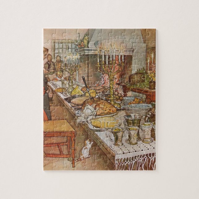 Christmas Eve Carl Larsson 1904 Jigsaw Puzzle (Vertical)