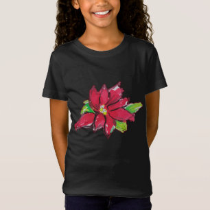 Christmas Eve Flower T-Shirt