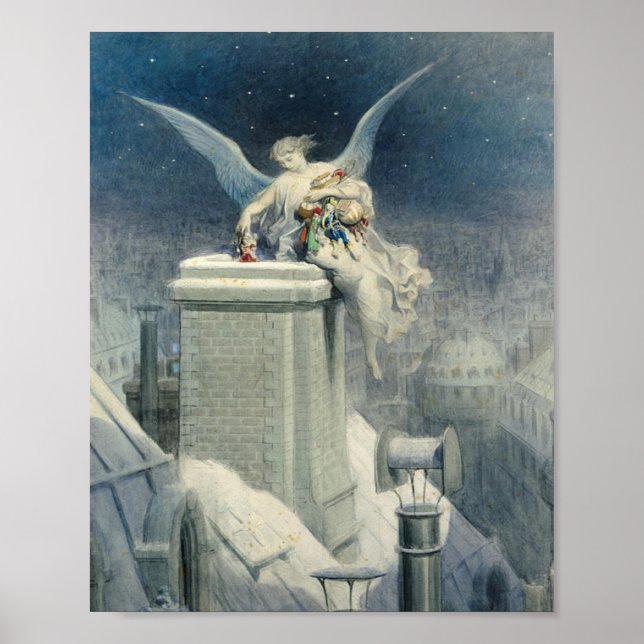 Christmas Eve - Gustave Dore Poster (Front)
