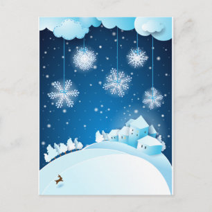 Christmas Eve Holiday Postcard