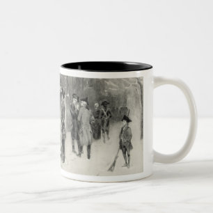 Christmas Eve in Colonial Times mug