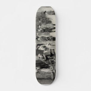 Christmas Eve in Colonial Times skateboard