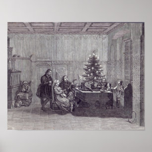 Christmas Eve in Germany Poster