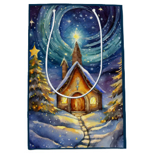 Christmas Eve Medium Gift Bag