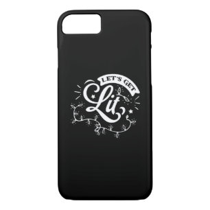 Christmas Eve Merry Christmas - Let's Get Lit Clas Case-Mate iPhone Case