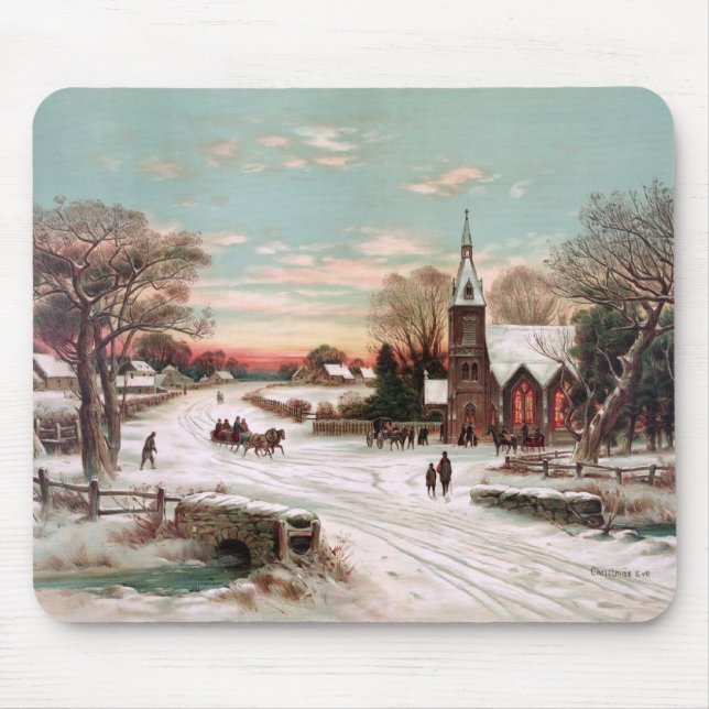 Christmas Eve Mousepad (Front)