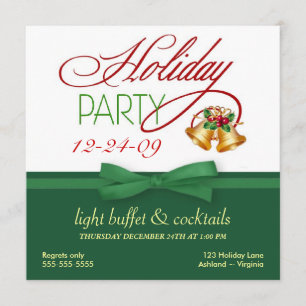 Christmas Eve Open House Invitations