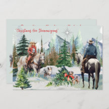 Christmas Eve Shenanigans with Aussies Card