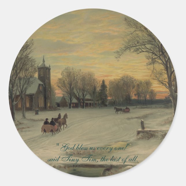 Christmas Eve - Sticker #1 (Front)