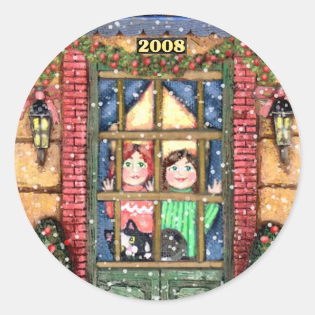 Christmas Eve Stickers (Front)