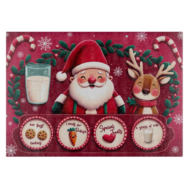 Christmas Eve Treat Board for Santa  (Front)