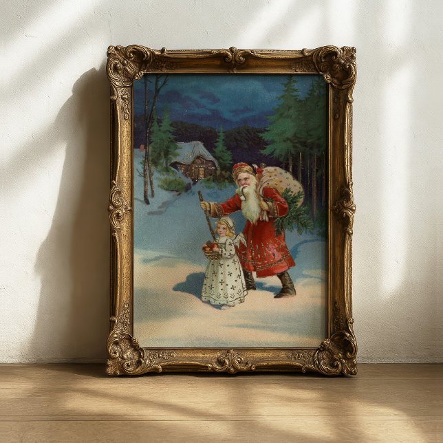 Christmas Eve | Vintage Holiday Poster (Creator Uploaded)