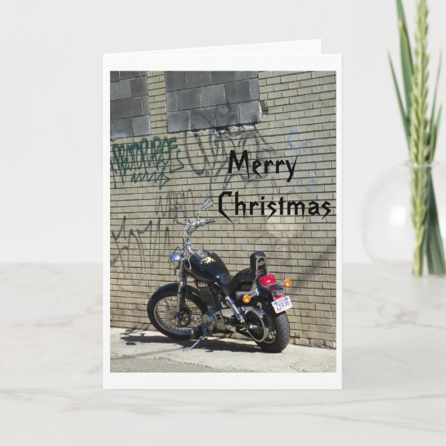 CHRISTMAS/EVERYDAY "ENJOY THE RIDE" CHRISTMAS HOLIDAY CARD (Front)