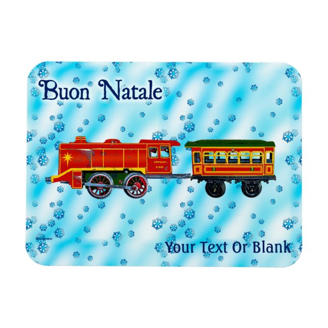 Christmas Express - Buon Natale Magnet (Horizontal)