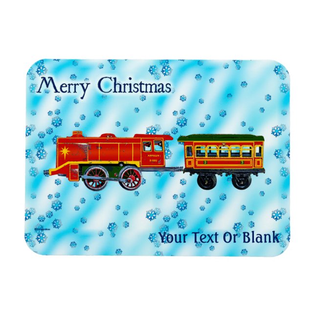 Christmas Express - Merry Christmas Magnet (Horizontal)