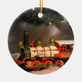 Christmas Express Train Ceramic Tree Decoration