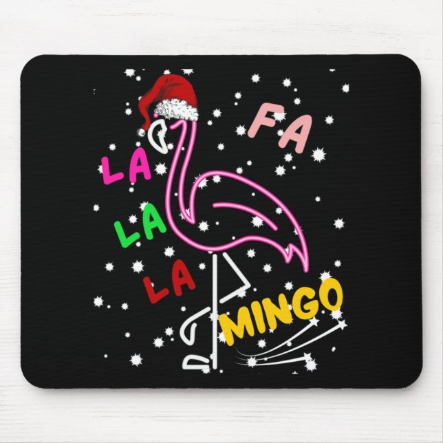Christmas Fa la la la mingo Essential Mouse Pad (Front)
