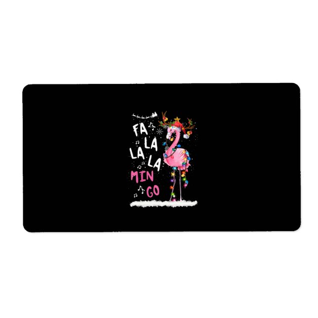 Christmas - Fa-La-La Mingo Flamingo With Christmas (Front)