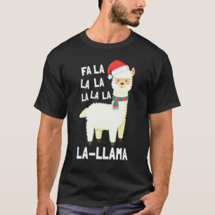 Christmas Fa La Llama T-Shirt