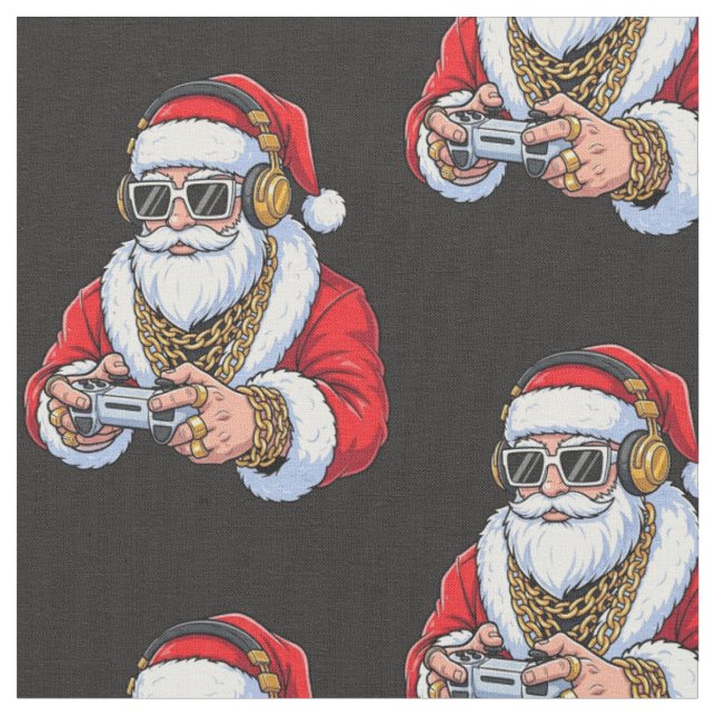 Christmas Fabric (Close Up)