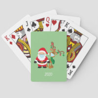 Christmas Face Mask Santa and Reindeer 2020
