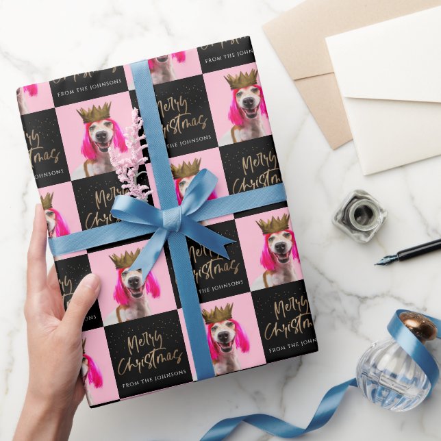 Christmas Face Photo Custom Gift Wrap (Gifting)