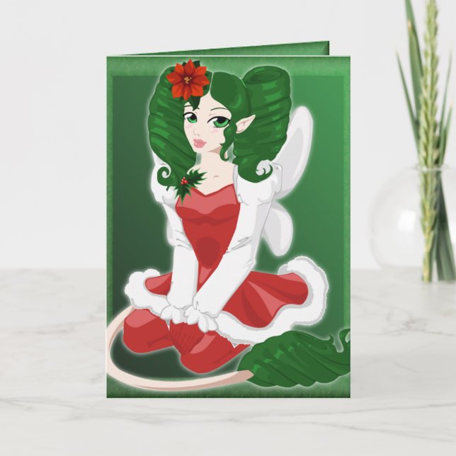Christmas Faerie Card (Front)