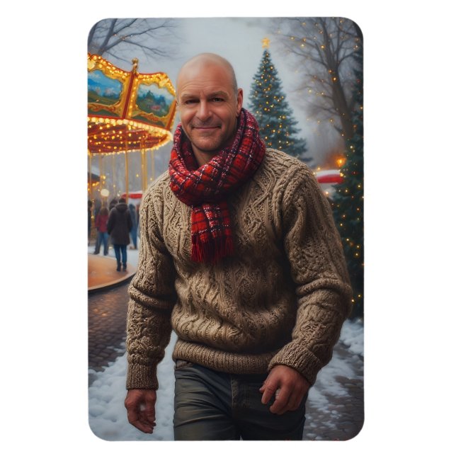 Christmas Fair. Magnet (Vertical)