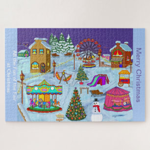 Christmas Fairground Jigsaw Puzzle