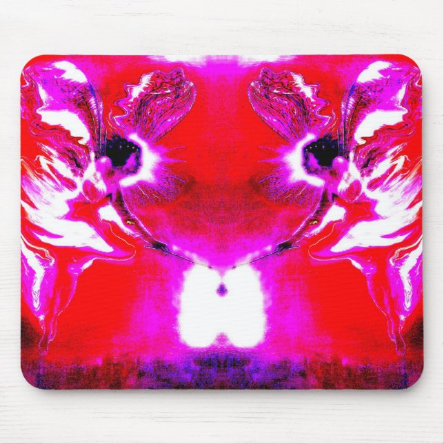 Christmas fairies mouse pad (Front)