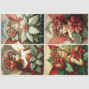 Christmas Fairies Tissue Paper