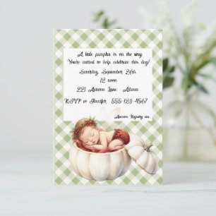 Christmas Fairy Baby Shower Digital Download Invitation