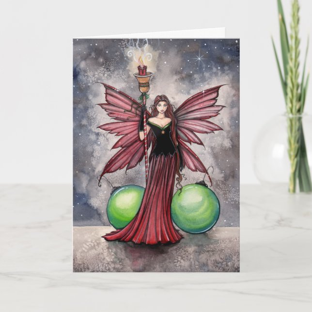 Christmas Fairy Card by Molly Harrison (Front)
