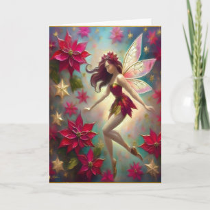 Christmas Fairy Collection - Auburn Hair Card