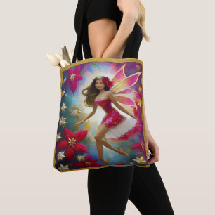 Christmas Fairy Collection - Light Brown Hair Tote Bag