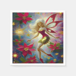 Christmas Fairy Collection - Platinum Blonde Hair Napkin