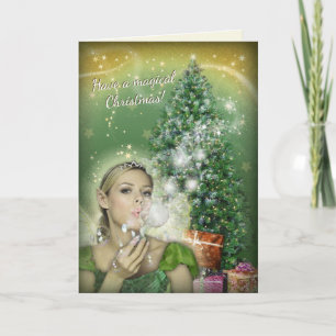 Christmas Fairy Holiday Card