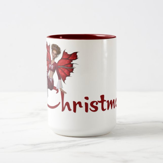 Christmas Fairy - Holiday Mug (Center)