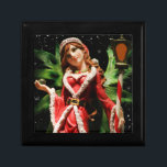 Christmas Fairy Jewellery Box<br><div class="desc">Jewellery Box with Christmas Snow Fairy</div>