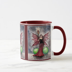 Christmas Fairy Mug by Molly Harrison