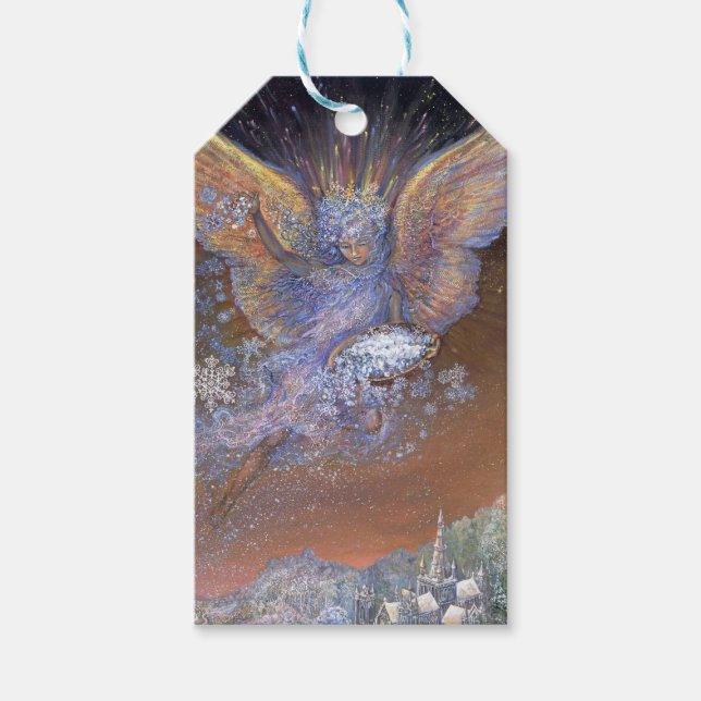 Christmas Fairy Paper Gift Tag (Front)