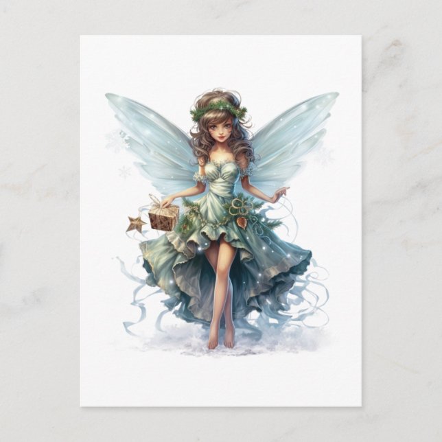 Christmas fairy postcard (Front)