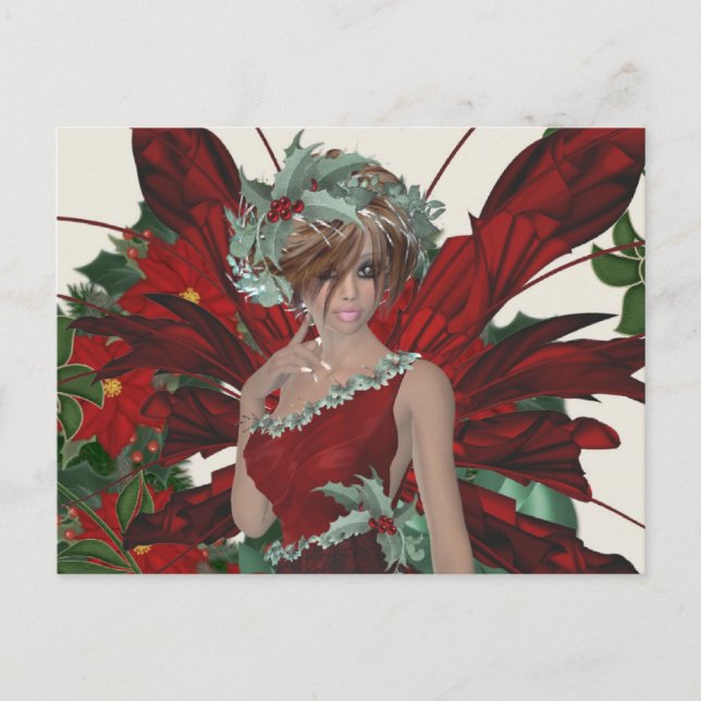 Christmas Fairy Postcard (Front)
