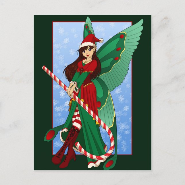 Christmas Fairy Postcard (Front)