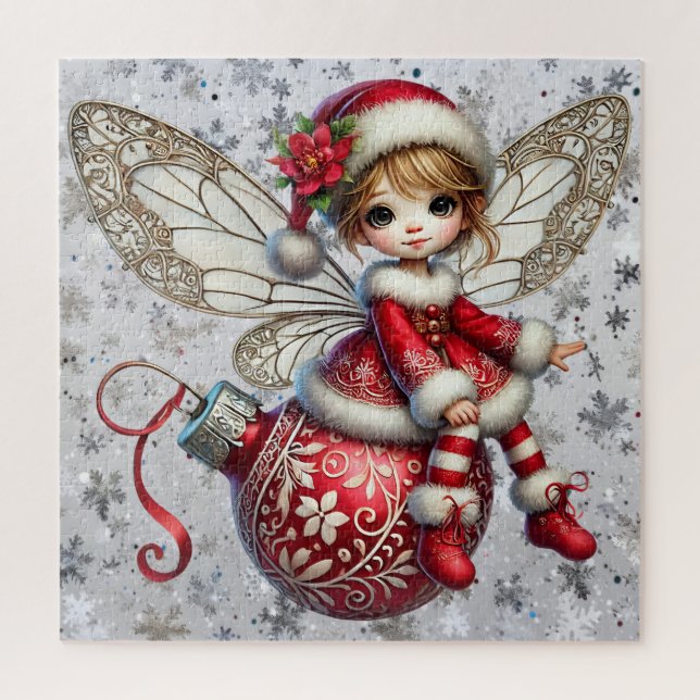 Christmas Fairy Puzzle (Vertical)