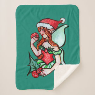 Christmas Fairy                                    Sherpa Blanket